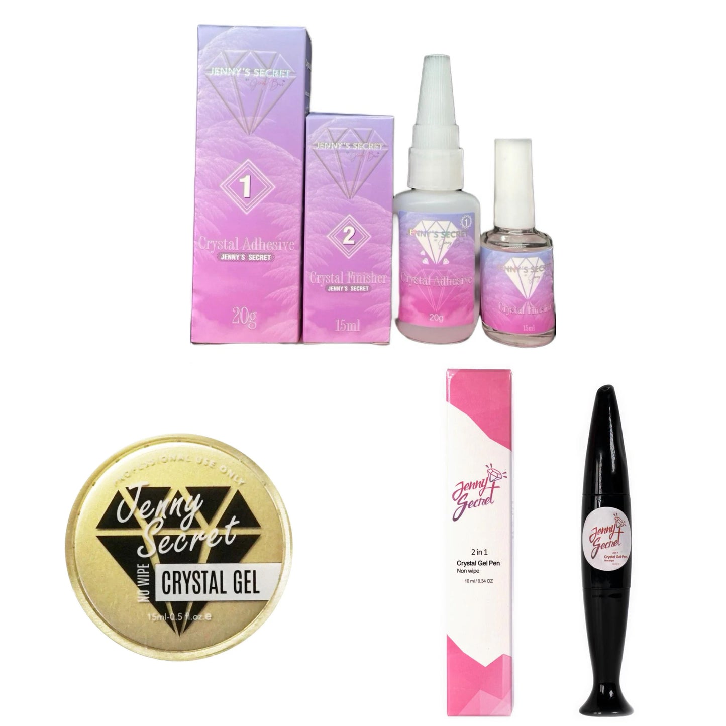 Jenny Secret Crystal Gel Bundle