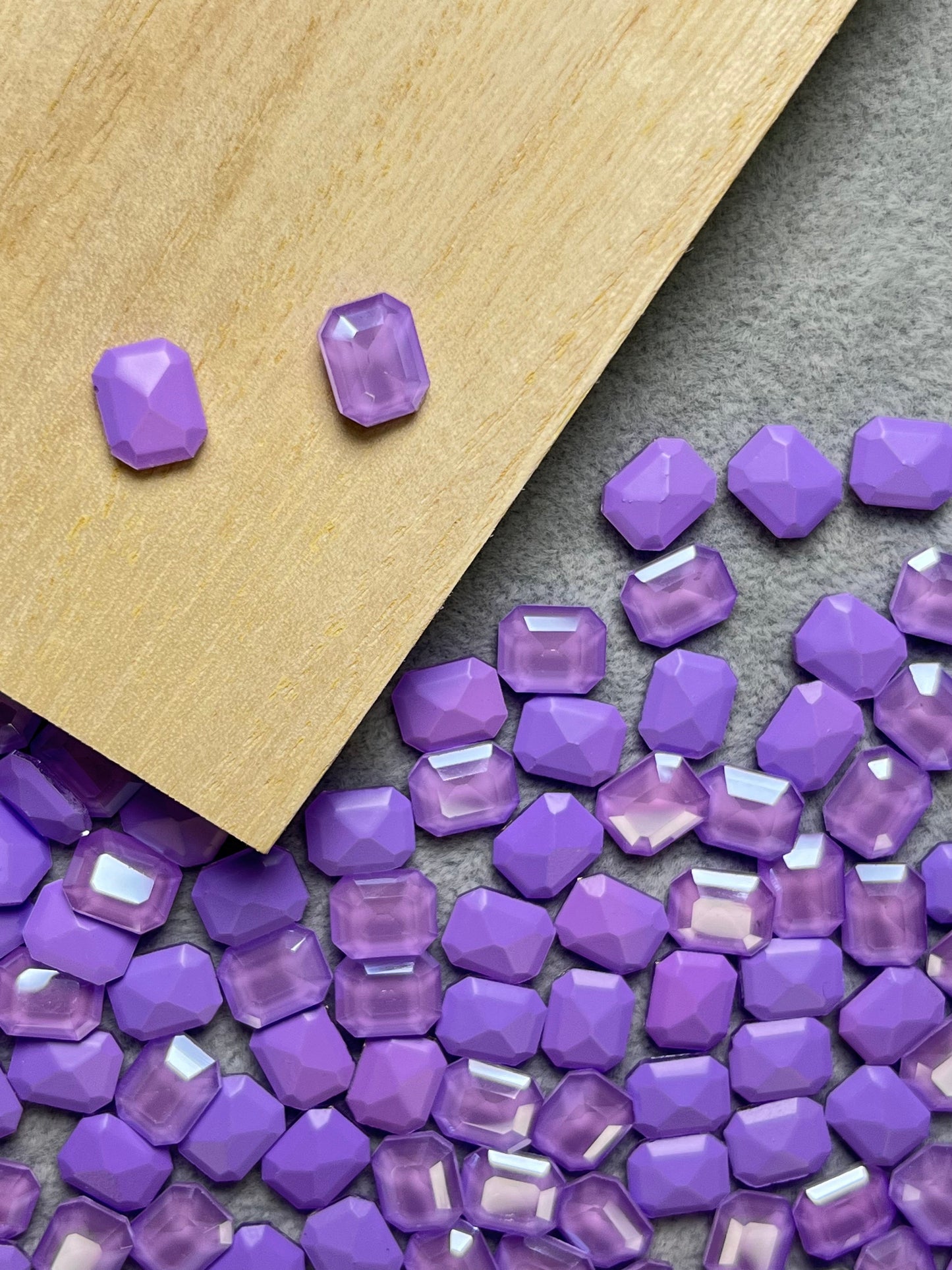 Purple Thin Octagon Mocha