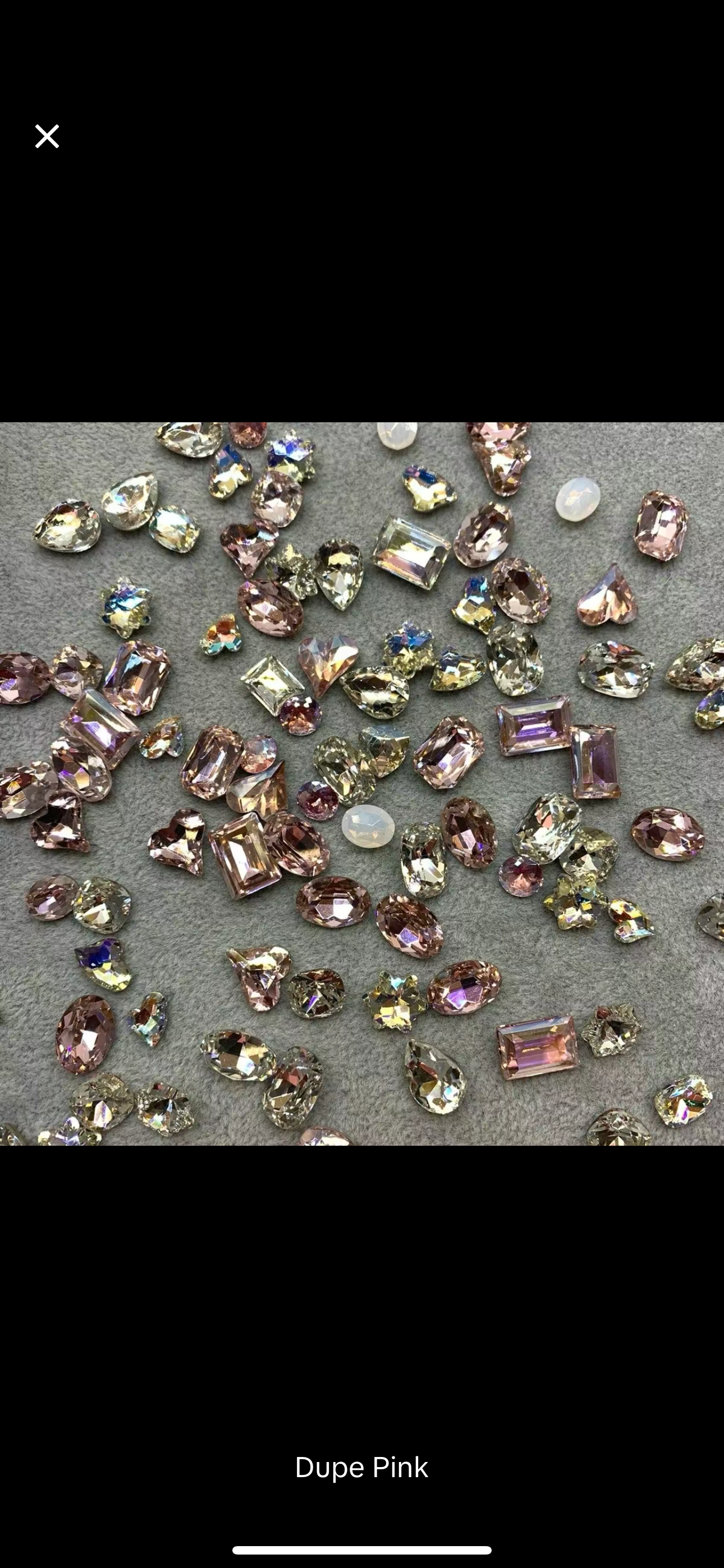 Swarovski Dupe Crystal Mix